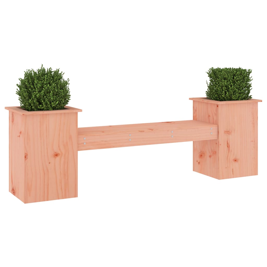 Utendørs Blomsterkasse Plantekasse Tre Plantebenk 184,5x39,5x56,5 cm heltre douglasgran