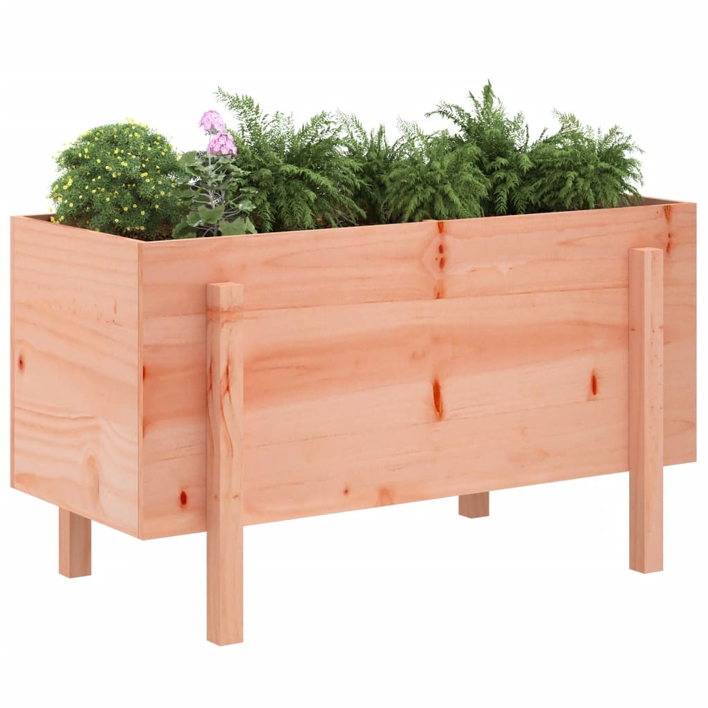 Utendørs Blomsterkasse Plantekasse Tre 101x50x57 cm heltre douglasgran
