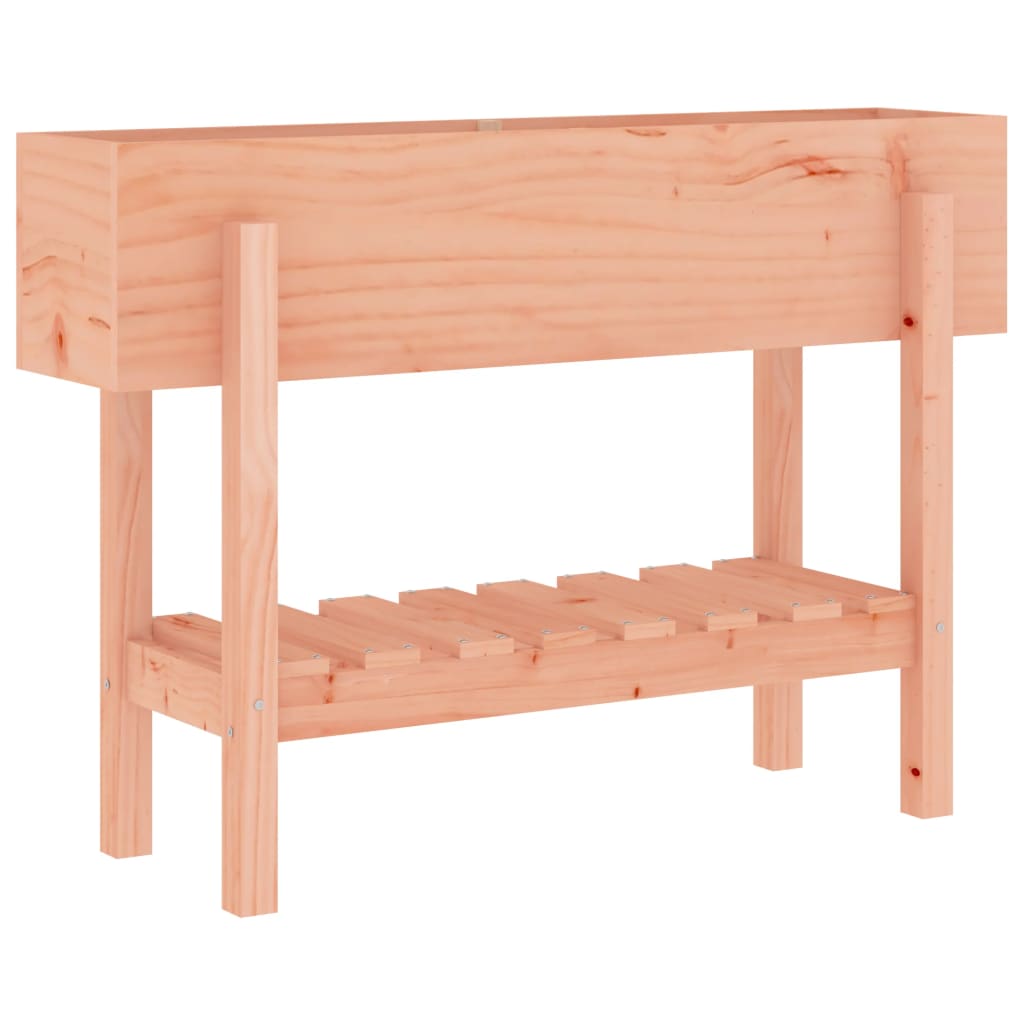Utendørs Blomsterkasse Plantekasse Tre 101x30x69 cm heltre douglasgran