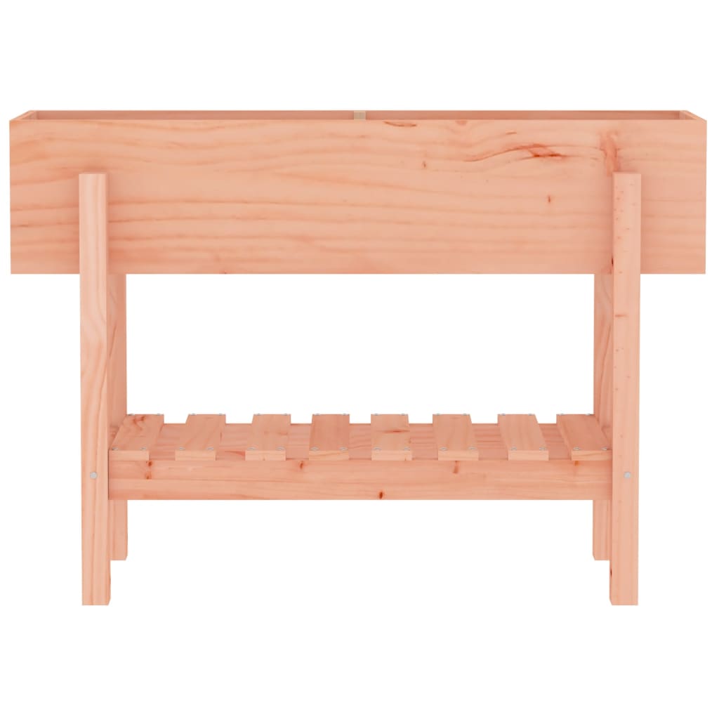 Utendørs Blomsterkasse Plantekasse Tre 101x30x69 cm heltre douglasgran