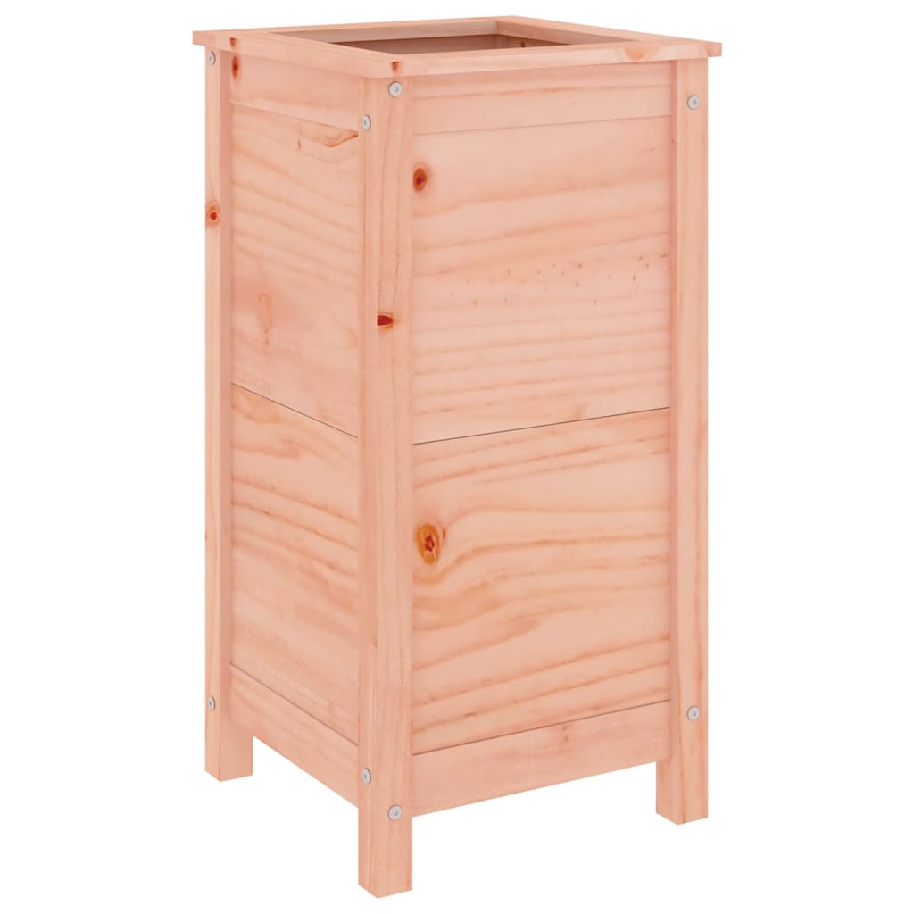 Utendørs Blomsterkasse Plantekasse Tre 40x40x78 cm heltre douglasgran