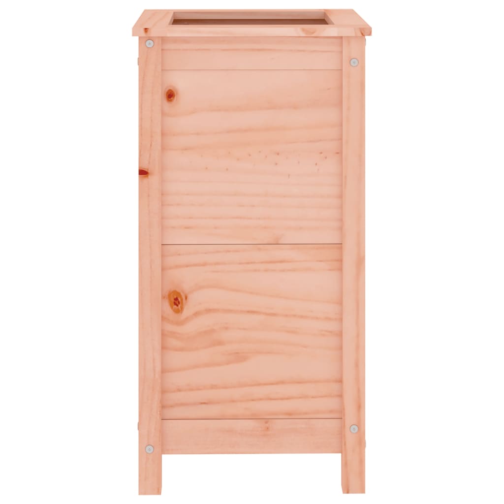 Utendørs Blomsterkasse Plantekasse Tre 40x40x78 cm heltre douglasgran