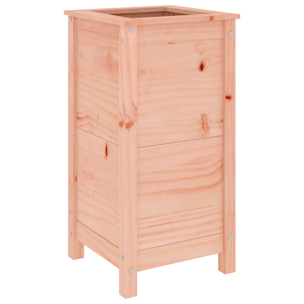 Utendørs Blomsterkasse Plantekasse Tre 40x40x78 cm heltre douglasgran