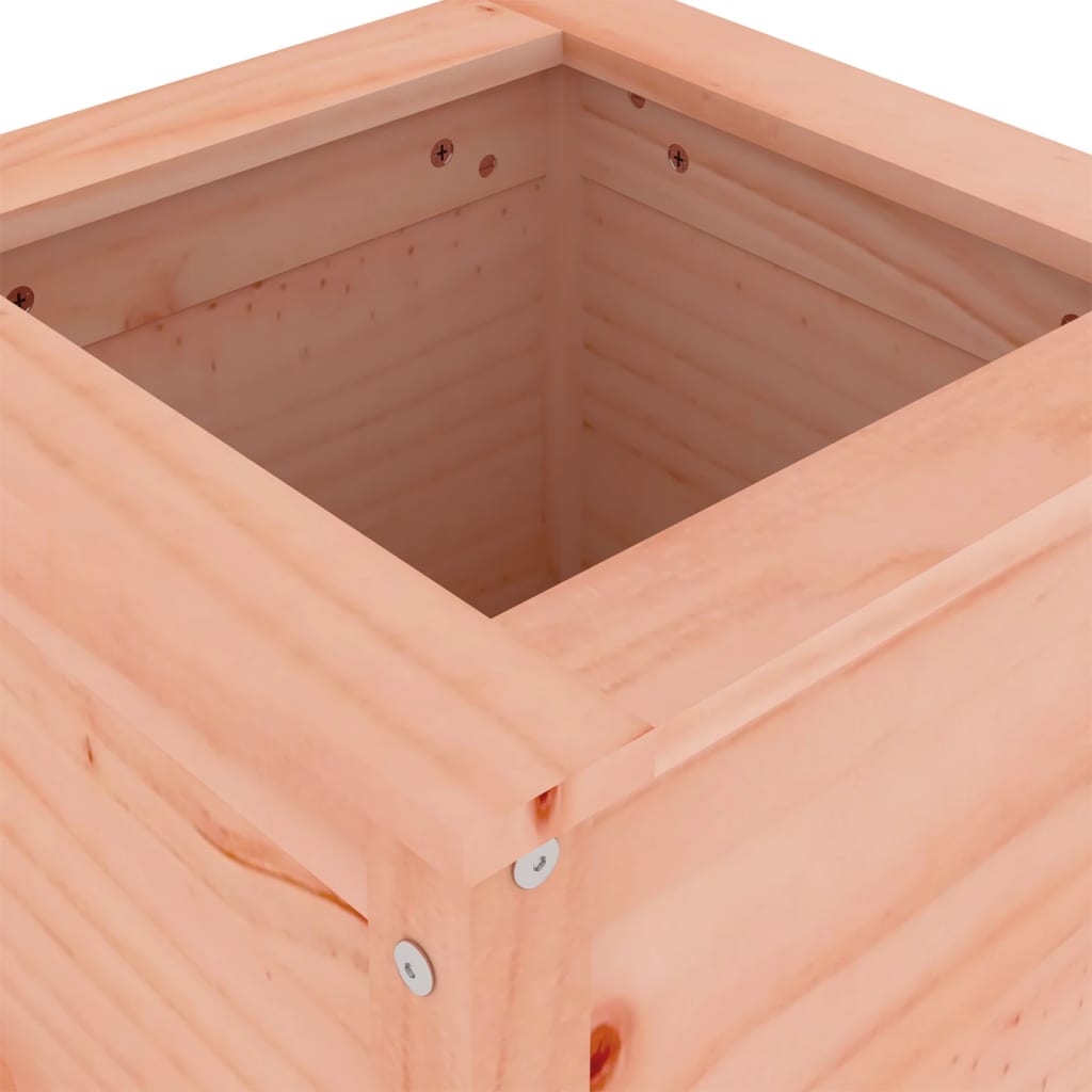 Utendørs Blomsterkasse Plantekasse Tre 40x40x78 cm heltre douglasgran