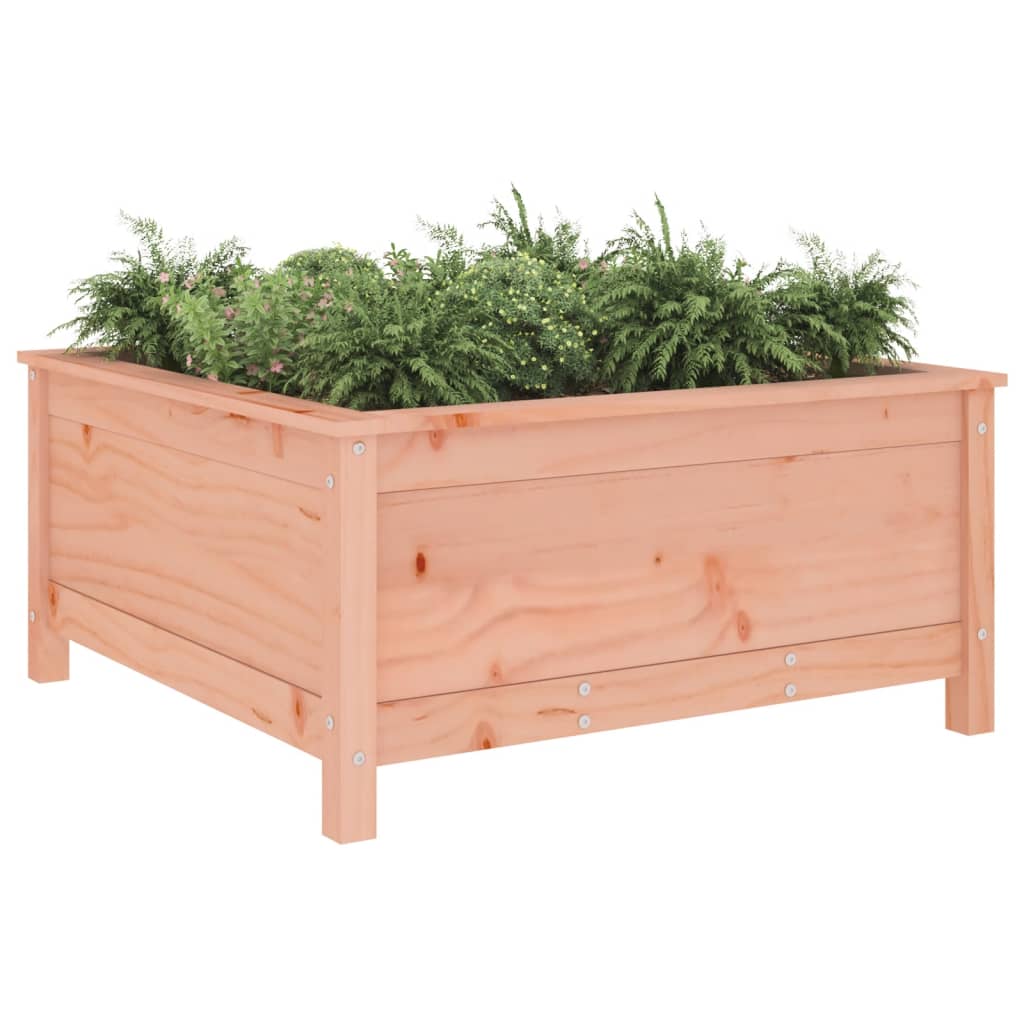 Utendørs Blomsterkasse Plantekasse Tre 82,5x82,5x39 cm heltre douglasgran