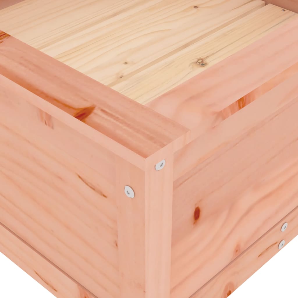 Utendørs Blomsterkasse Plantekasse Tre 82,5x82,5x39 cm heltre douglasgran