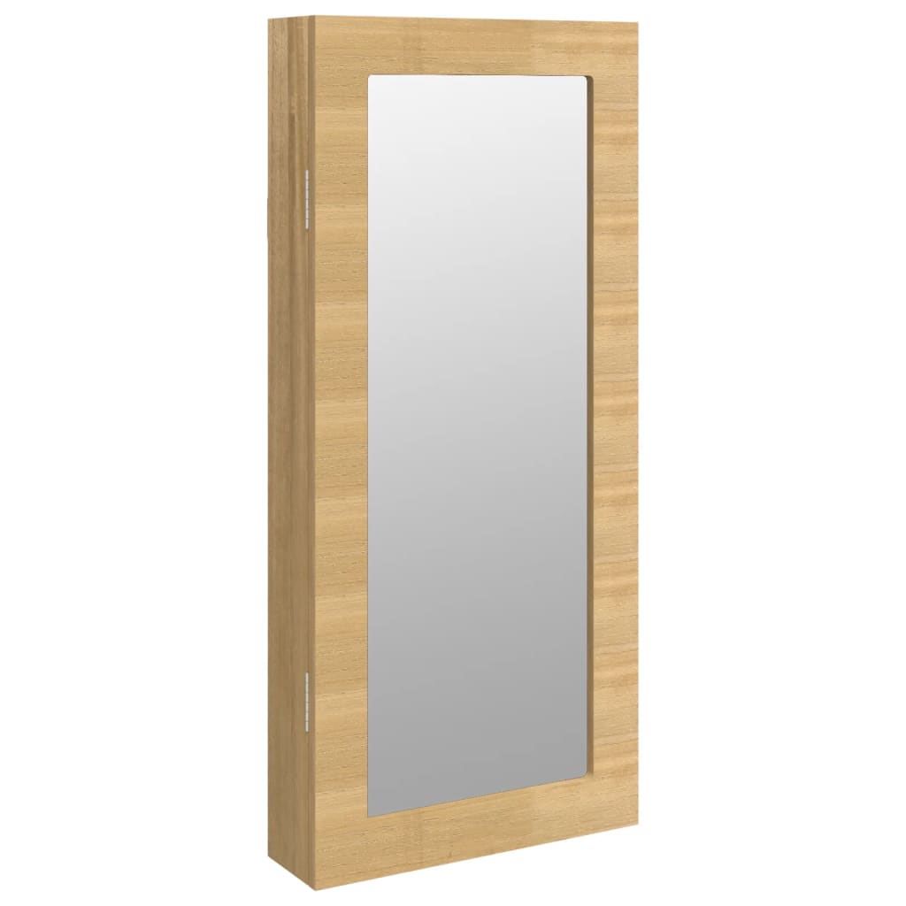 Smykkeskap Vegghengt med speil 30x8,5x67 cm