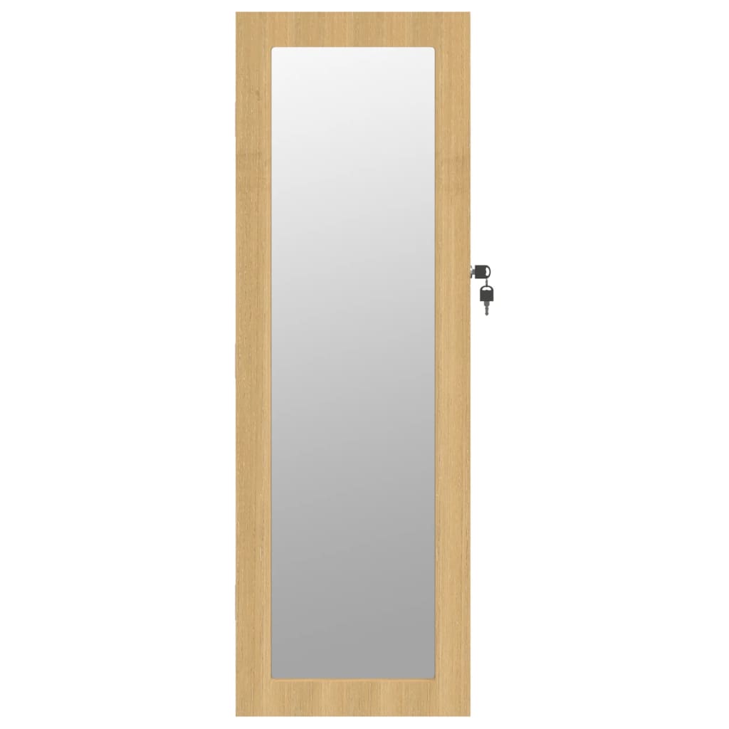 Smykkeskap Tre Vegghengt speil 30x8,5x90 cm