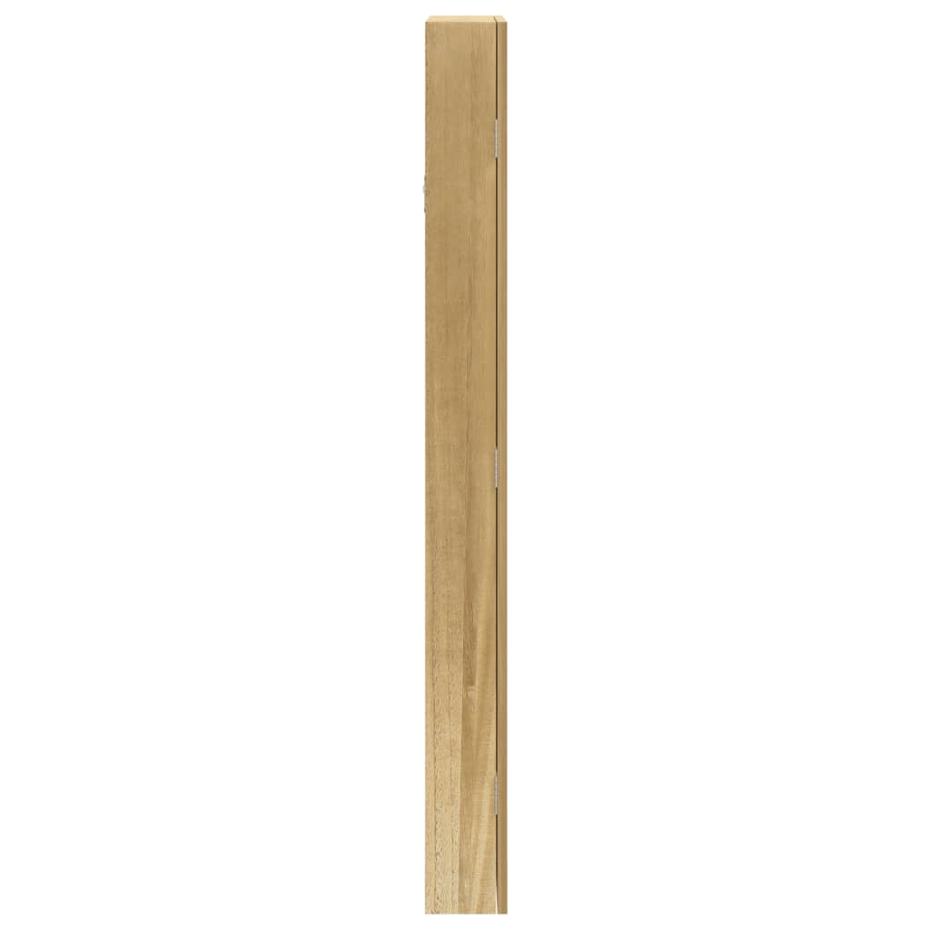 Smykkeskap Vegghengt med speil 37,5x10x106 cm