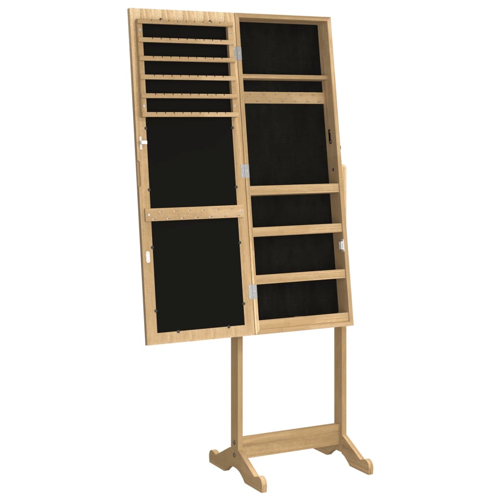 Smykkeskap Speilskap frittstående 42x38x152 cm