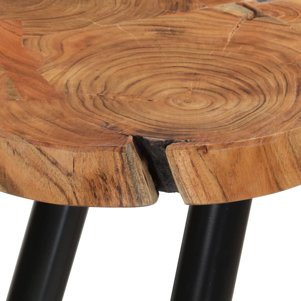 Barbord tømmer 90x54x105 cm heltre akasie