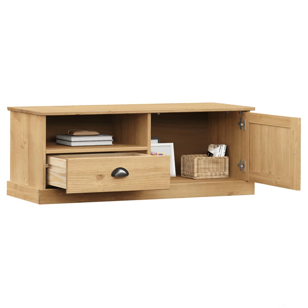 TV-Møbel Tre TV-benk heltre furu VIGO 106x40x40 cm