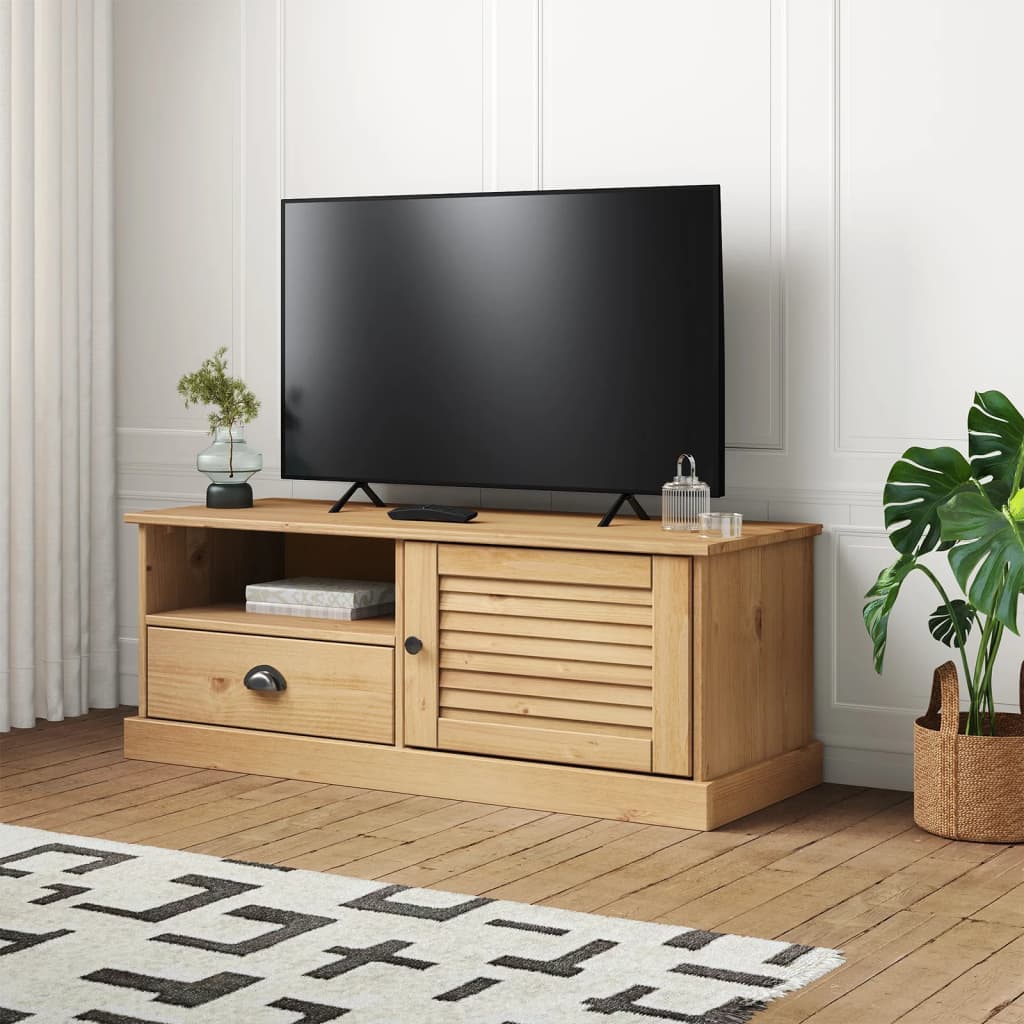 TV-Møbel Tre TV-benk heltre furu VIGO 106x40x40 cm
