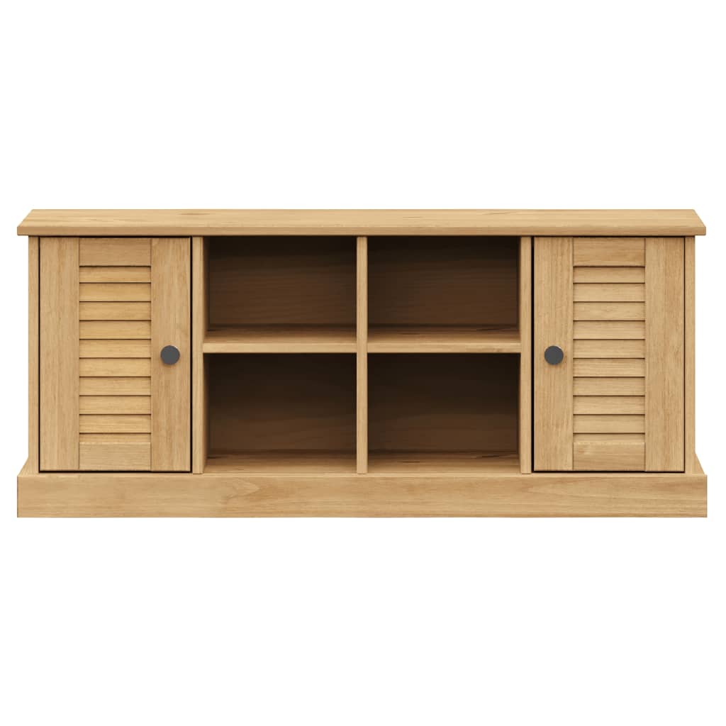 Skoskap Skohylle Skobenk Tre VIGO 106x35x45 cm heltre furu