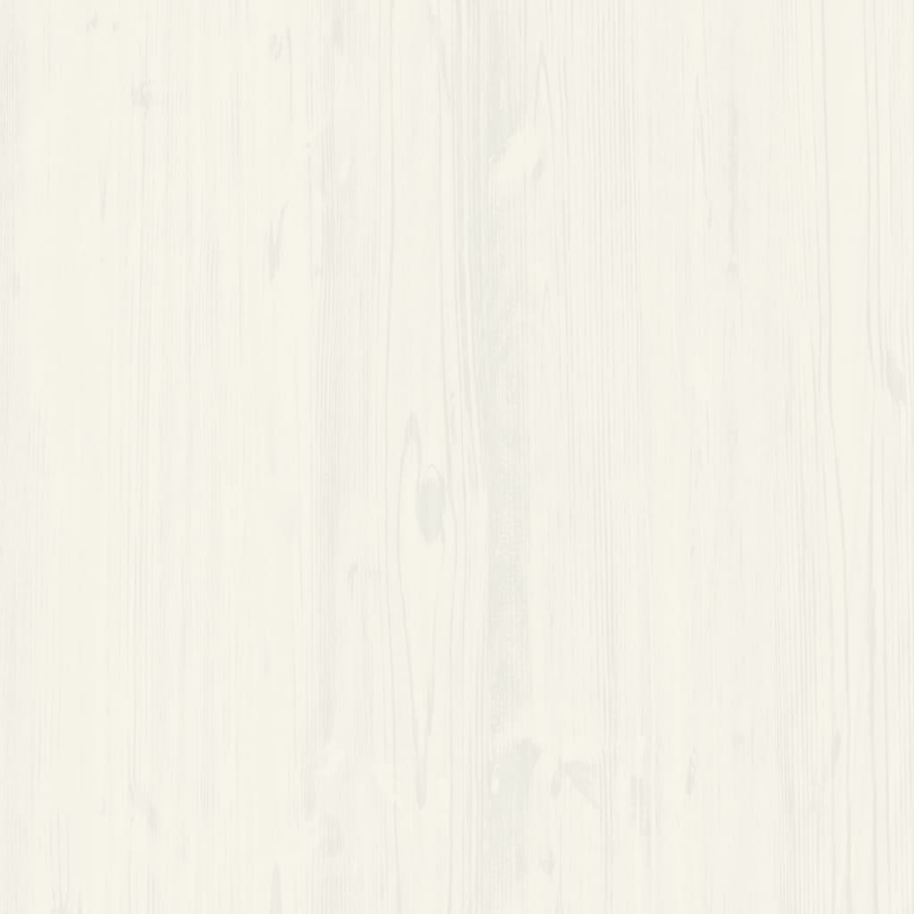 Skjenk Hvit Tre heltre furu med skuffer VIGO 113x40x75 cm