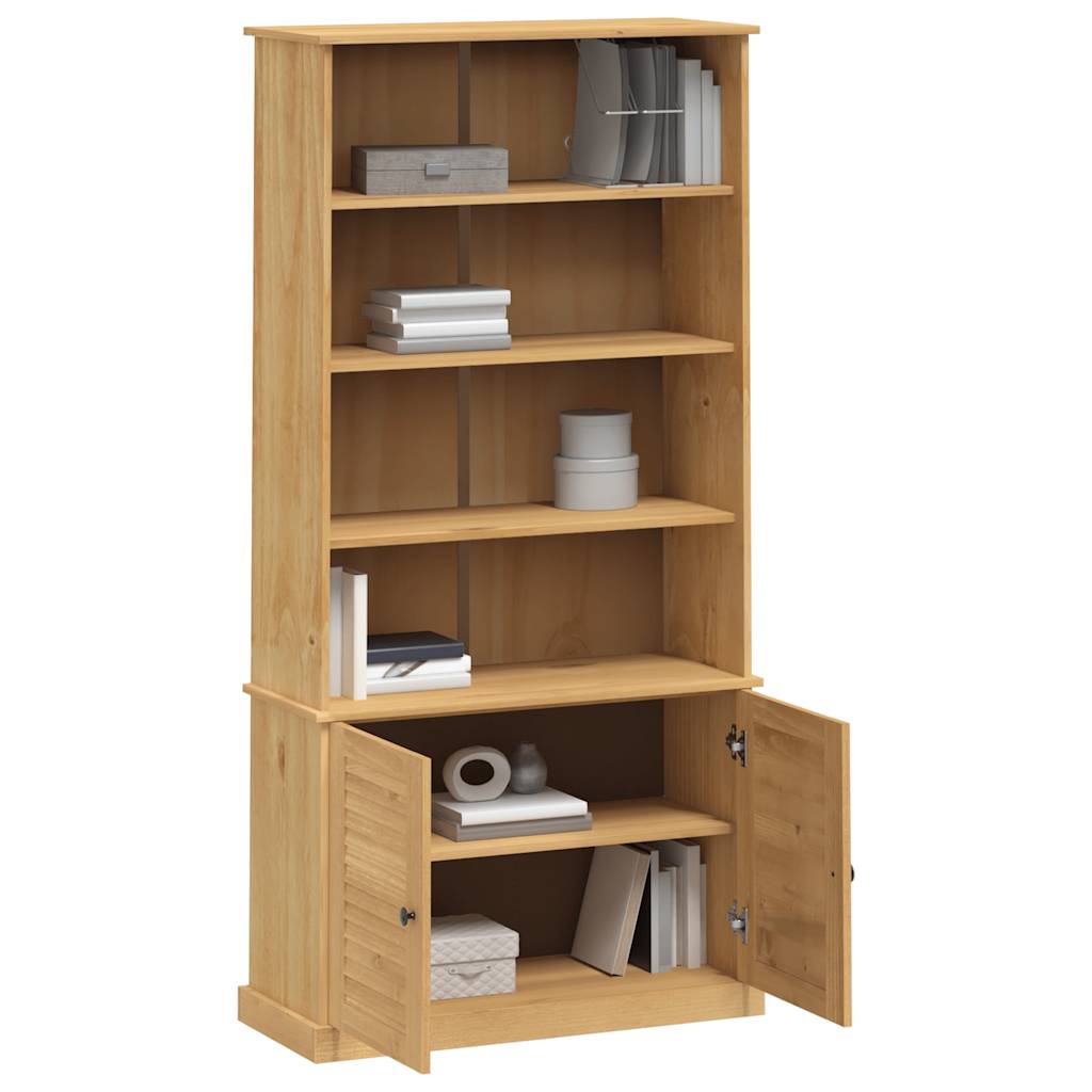 Bokhylle Tre VIGO 85x35x170 cm heltre furu