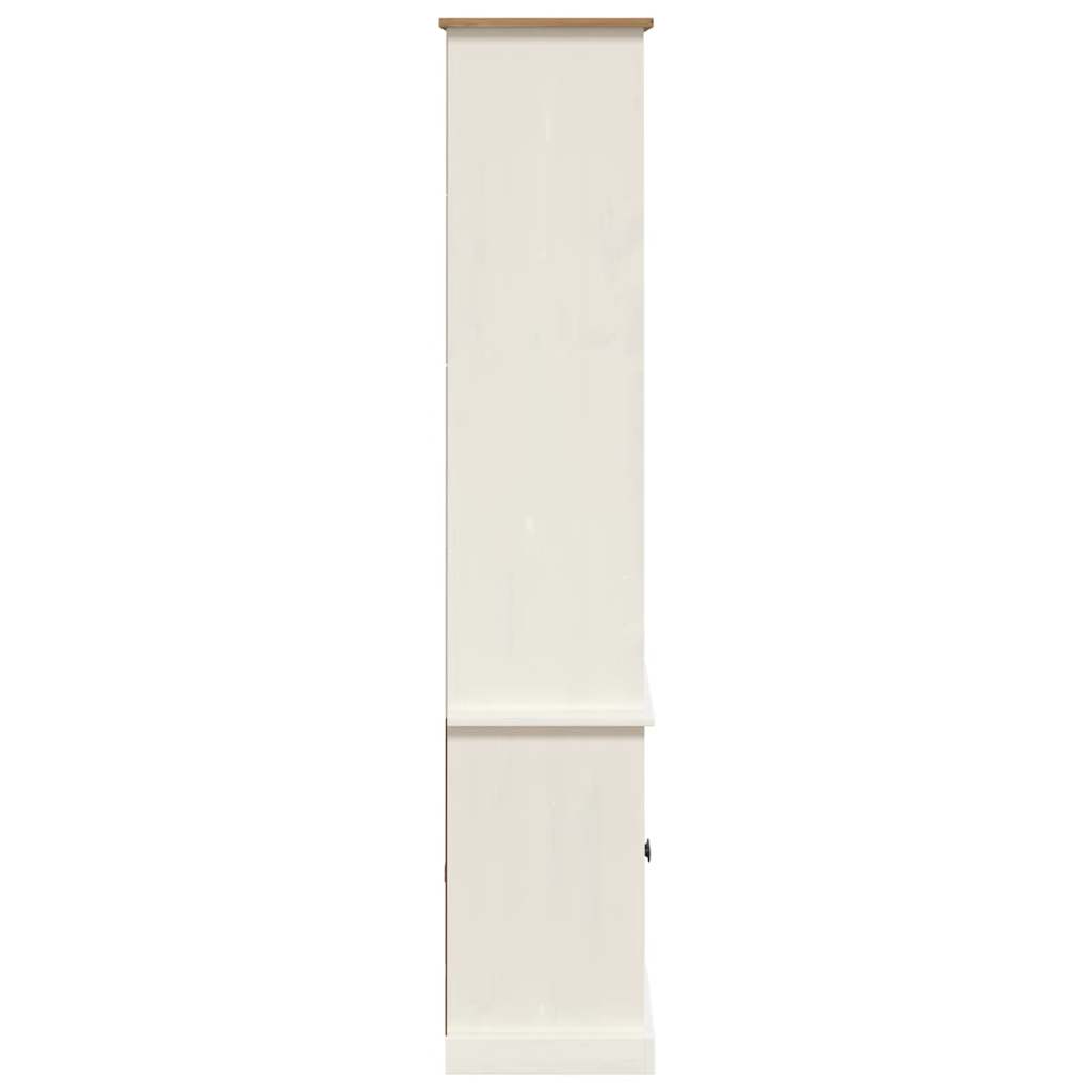 Bokhylle Hvit VIGO 85x35x170 cm heltre furu
