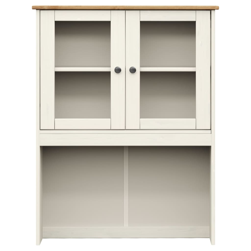 Kommode Hvit Topp VIGO 78x30x100 cm heltre furu