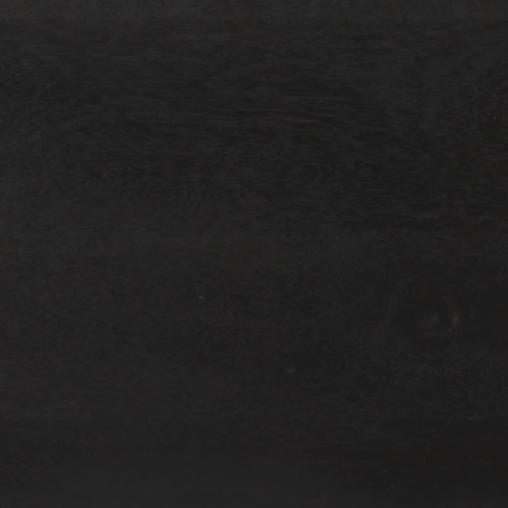 Skjenk Svart og gull 110x30x75 cm heltre mango