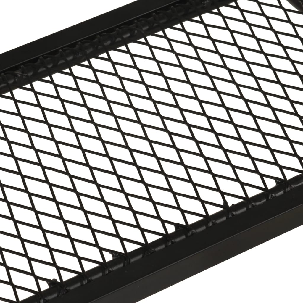 Avlastningsbord Konsollbord Tre 112x36x76 cm heltre mango og jern