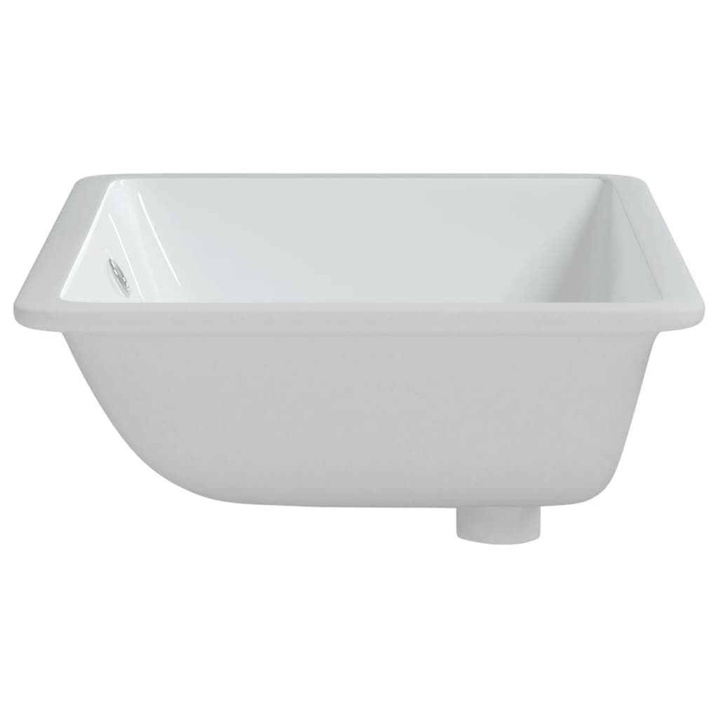 Baderomsvask Hvit 60x40x21 cm rektangulær keramikk
