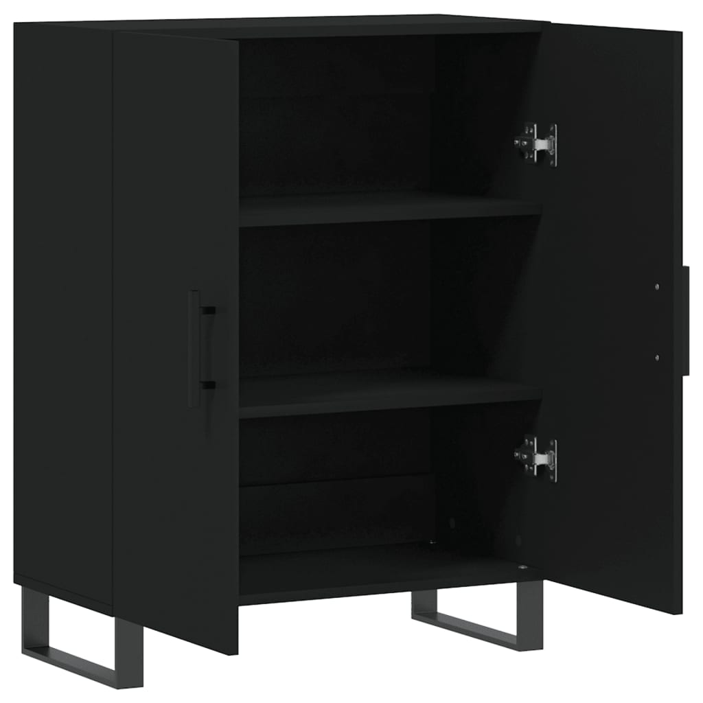 Skjenk Svart 69,5x34x90 cm