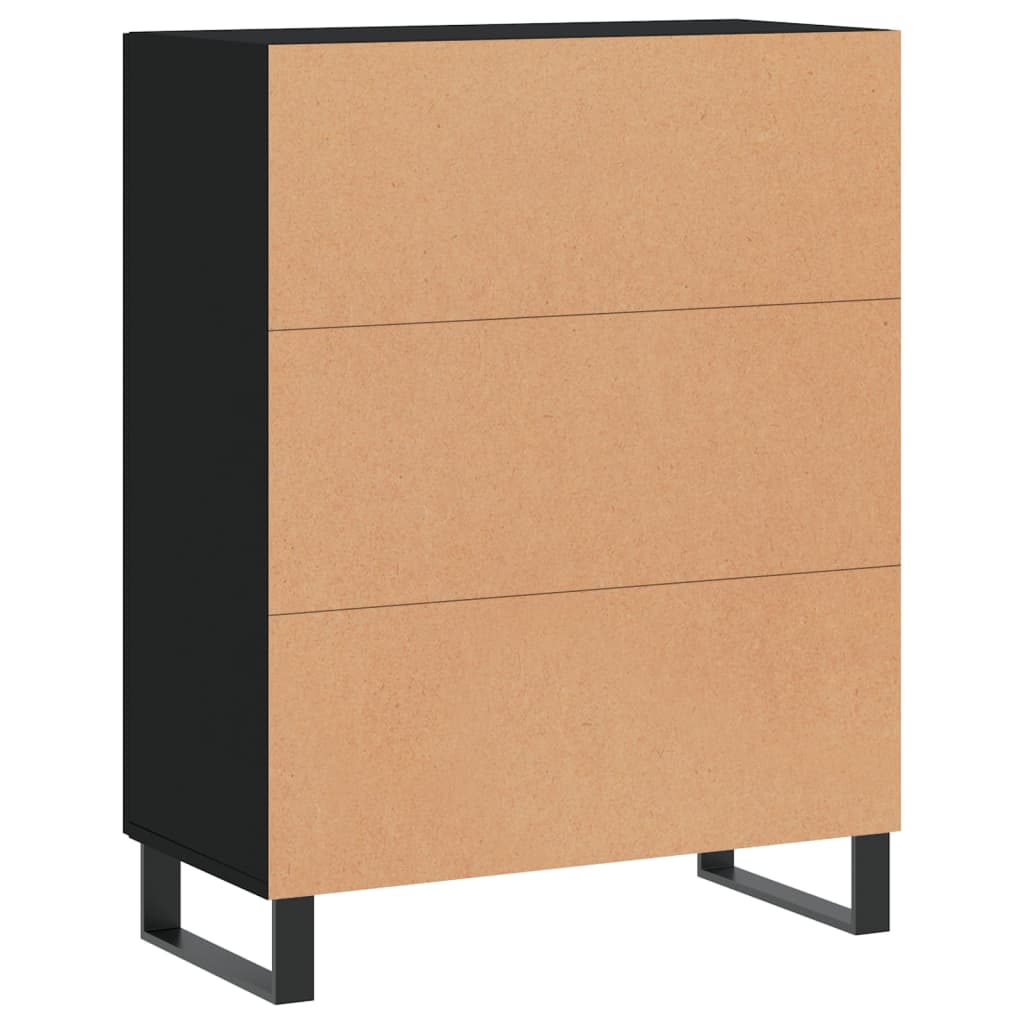 Skjenk Svart 69,5x34x90 cm