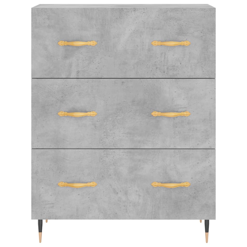 Skjenk Betonggrå 69,5x34x90 cm