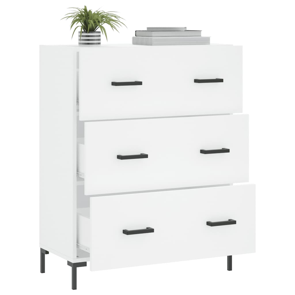 Skap Hvit 69,5x34x90 cm