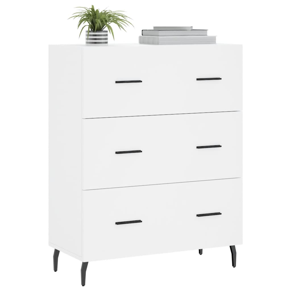 Skap Hvit 69,5x34x90 cm