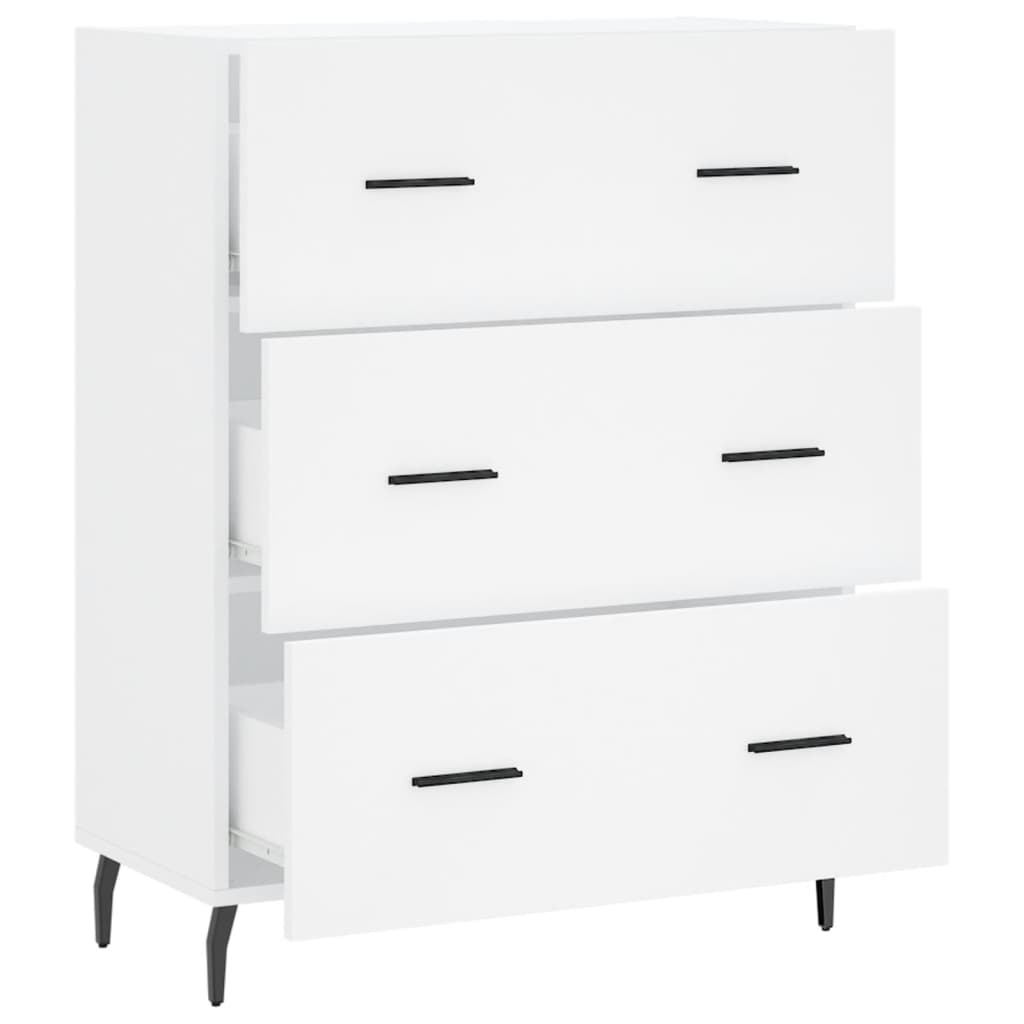 Skap Hvit 69,5x34x90 cm