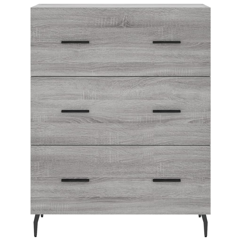 Skjenk Sonoma Grå 69,5x34x90 cm