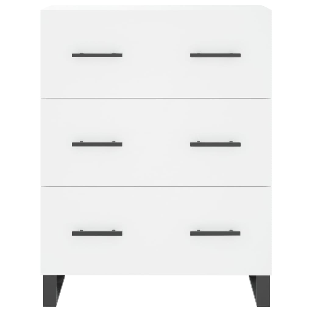 Skap Hvit 69,5x34x90 cm