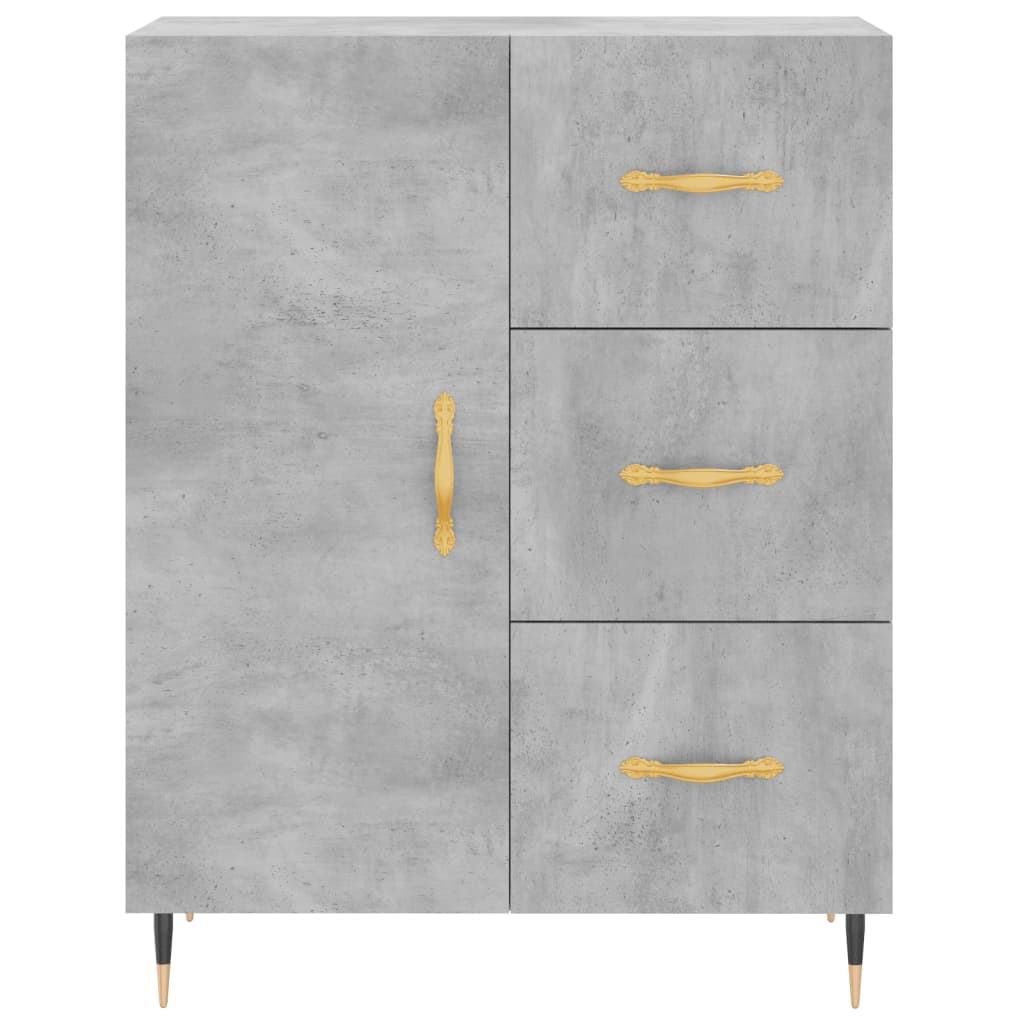 Skjenk Betonggrå 69,5x34x90 cm