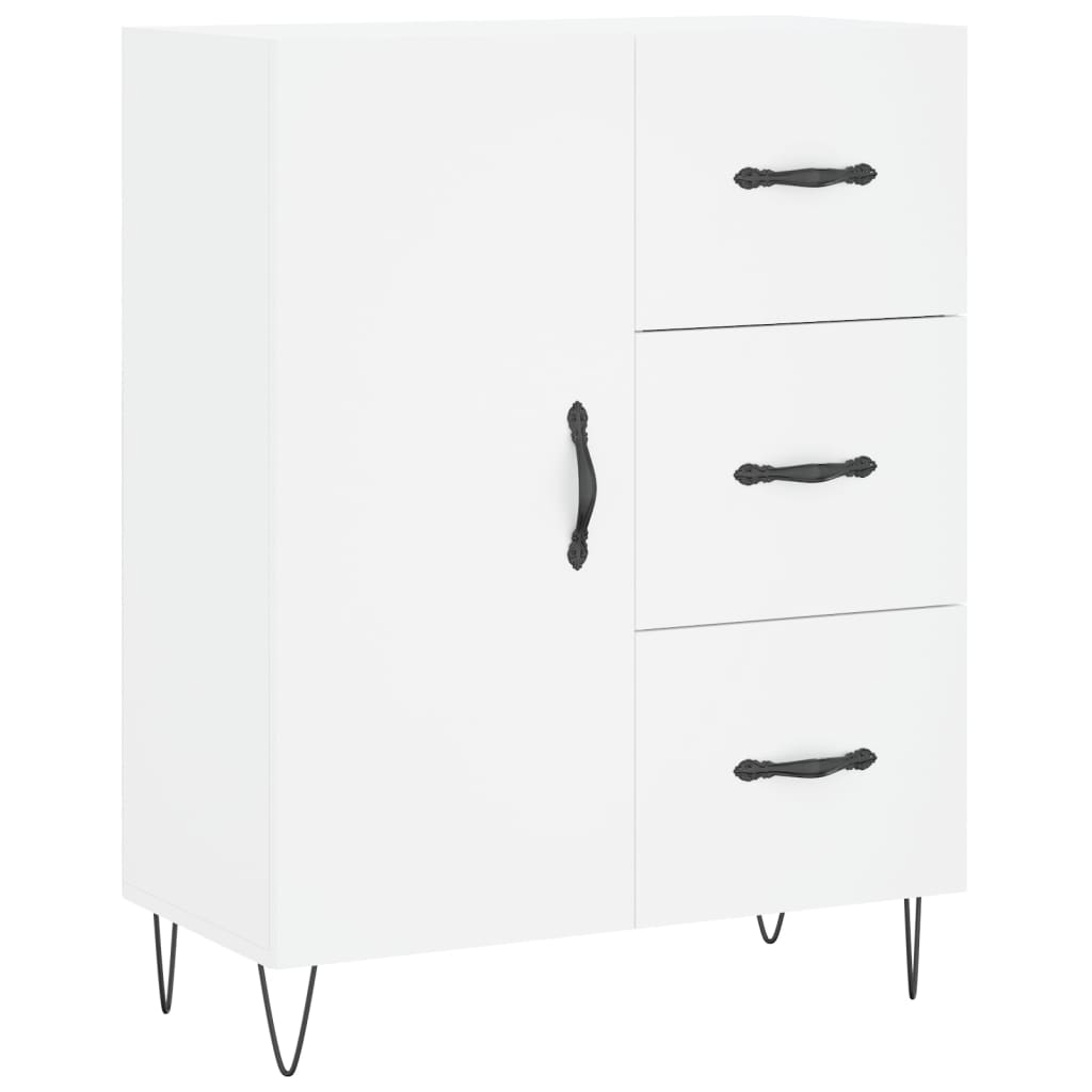 Skjenk Hvit 69,5x34x90 cm