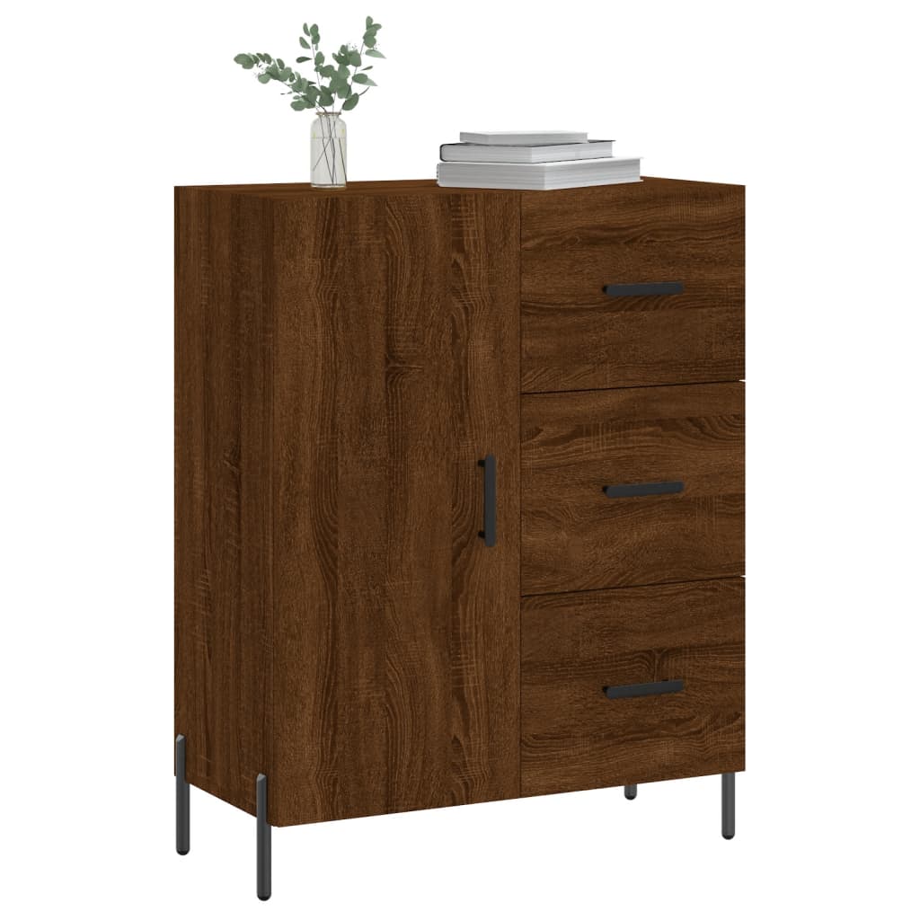 Skjenk Brun Eik 69,5x34x90 cm