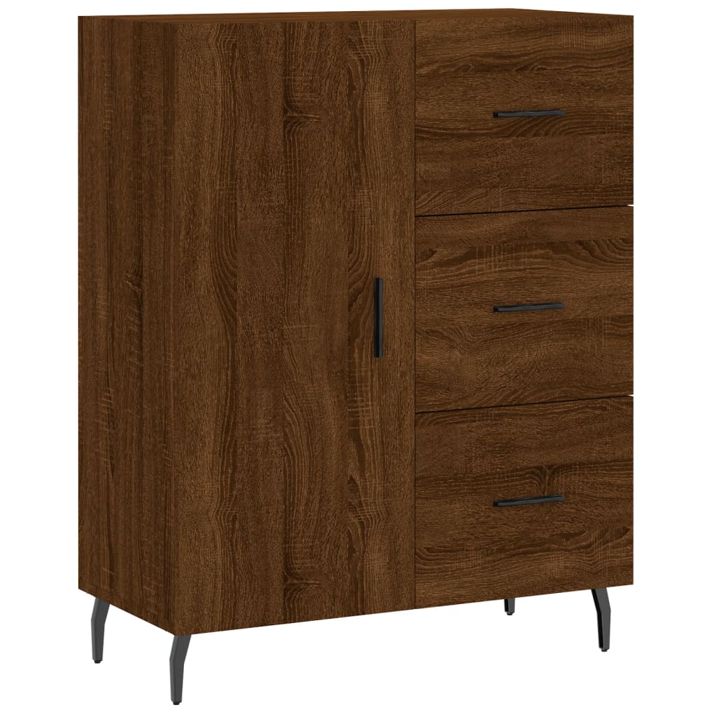 Skjenk Brun Eik 69,5x34x90 cm