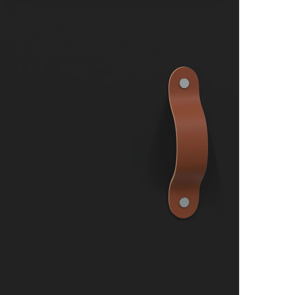 Skjenk Svart 69,5x34x90 cm