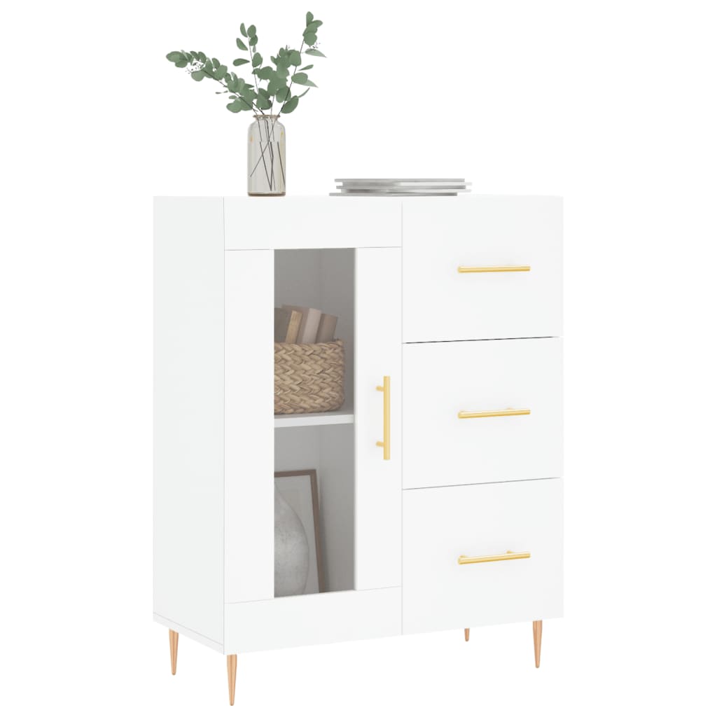Skjenk Hvit 69,5x34x90 cm