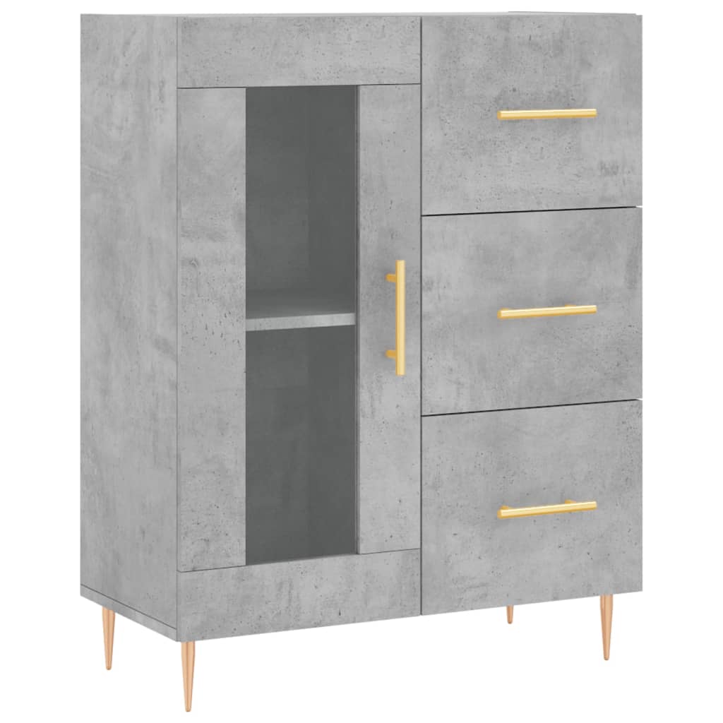 Skjenk Betonggrå 69,5x34x90 cm