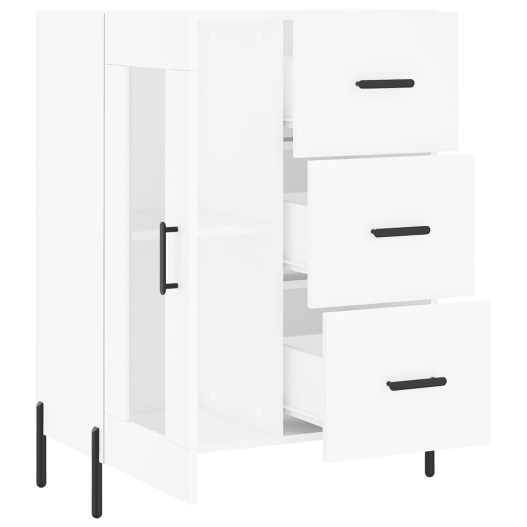 Skjenk Hvit 69,5x34x90 cm