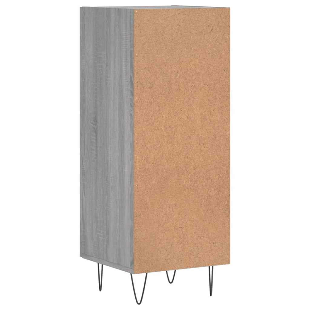Skjenk Sonoma Grå 34,5x34x90 cm