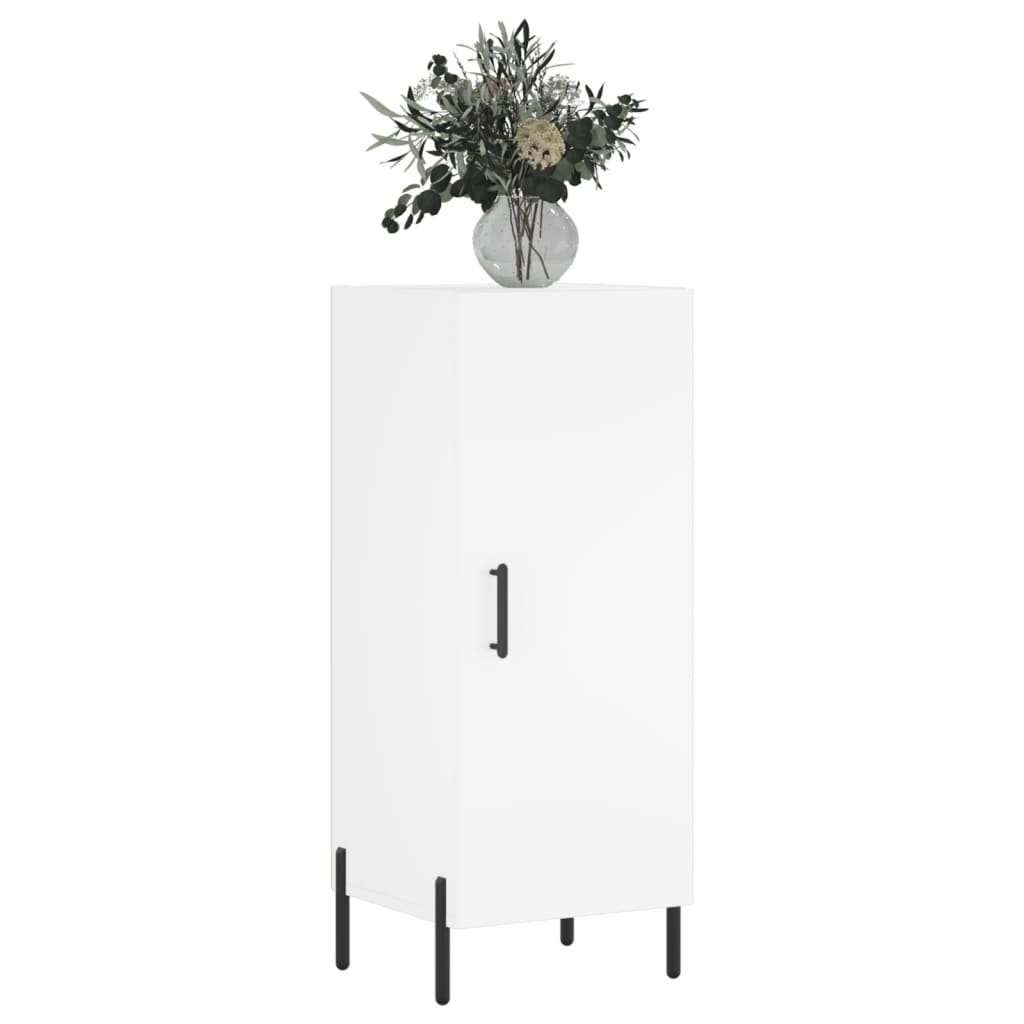 Skjenk Hvit 34,5x34x90 cm