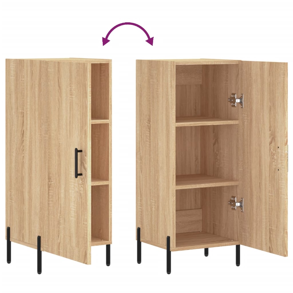 Skjenk Sonoma Eik 34,5x34x90 cm