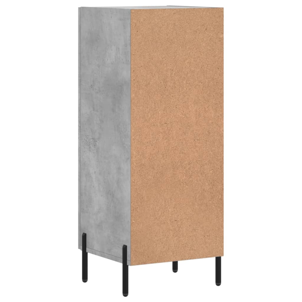 Skjenk Betonggrå 34,5x34x90 cm