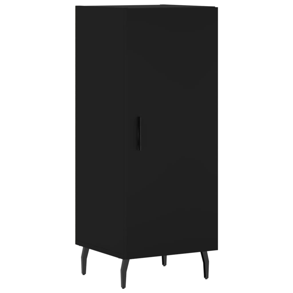 Skjenk Svart 34,5x34x90 cm
