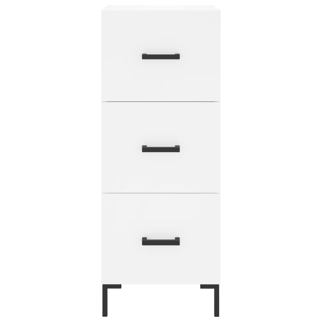 Skjenk Hvit 34,5x34x90 cm