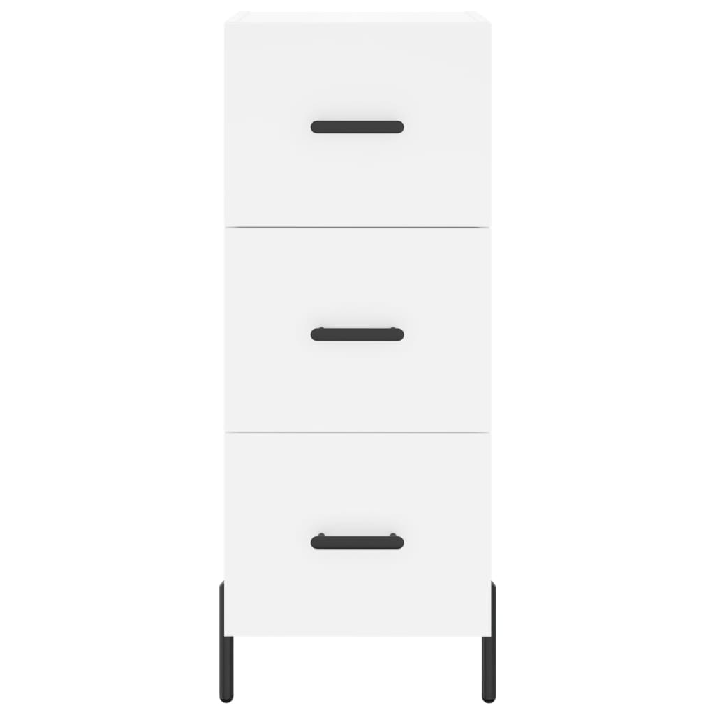 Skjenk Hvit 34,5x34x90 cm