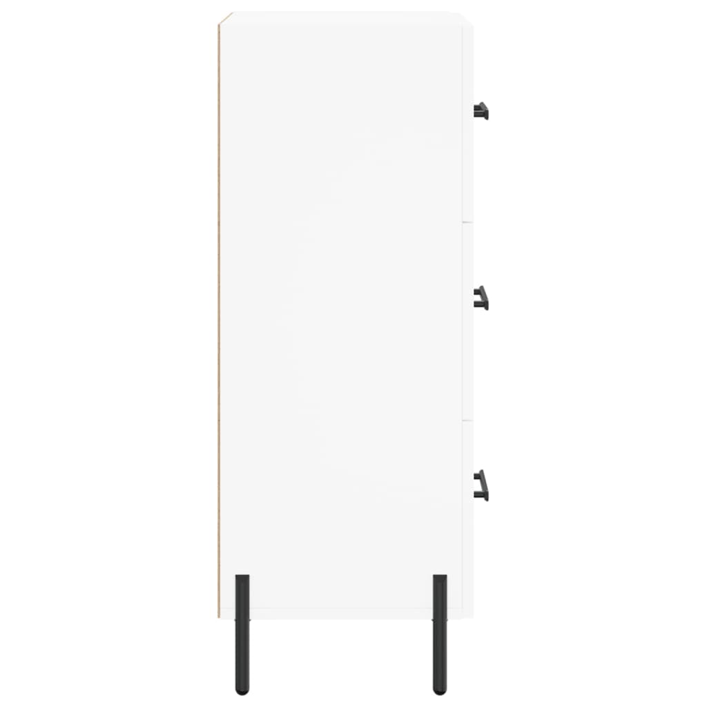 Skjenk Hvit 34,5x34x90 cm