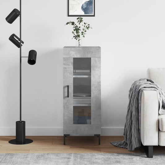 Skjenk Betonggrå 34,5x34x90 cm